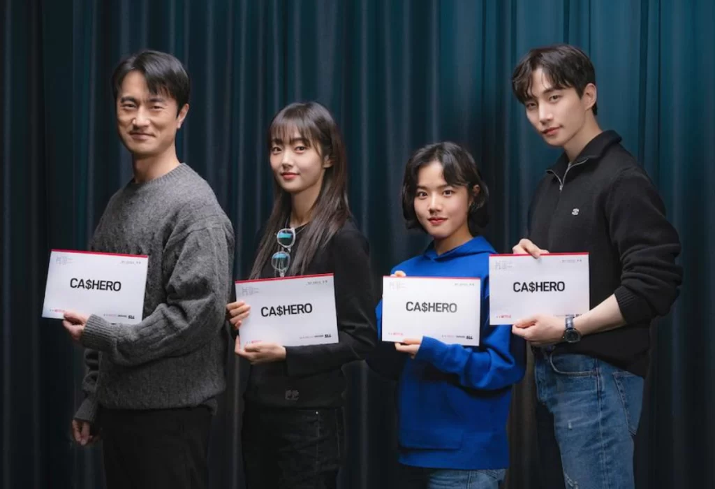 Lee Junho, Kim Hye Joon, Kim Byung Chul e Kim Hyang Gi lideram o elenco de "Cashero", nova série de super-heróis da Netflix